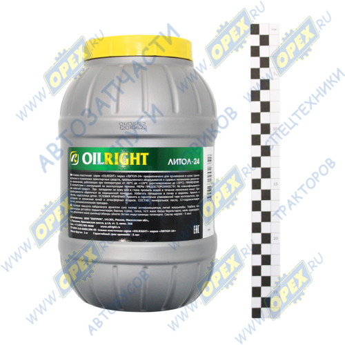 6004 Смазка многоцелевая ЛИТОЛ-24 (банка 2кг) Oil Right1